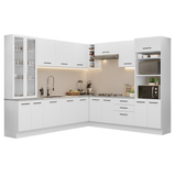 Cocina Integral 549cm Blanco Agata 01