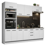 Cocina Integral 270cm Blanco Agata 01