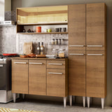Cocina Compacta 169cm Marrón Emilly Winter 08