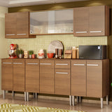 Cocina Integral 233cm Marrón Emilly Wind 02