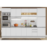 Cocina Integral 330cm Blanco Glamy 02