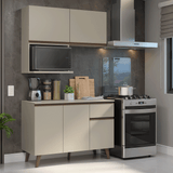 Cocina Compacta 120 cm Crema Nice Madesa 05