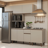 Cocina Integrale 240 cm Crema Nice Madesa 06