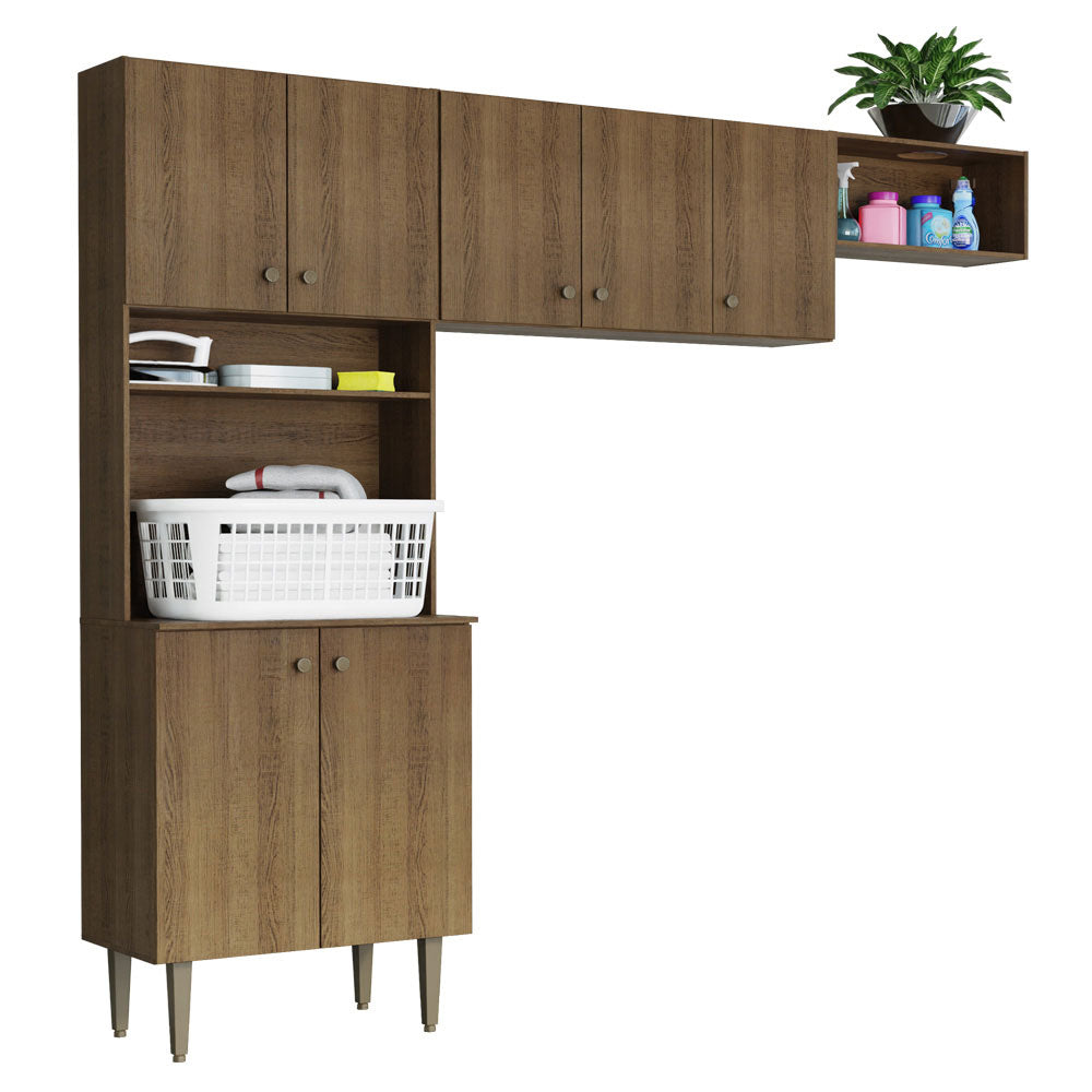 Kit Area de Lavado 235cm Marrón Gourmet