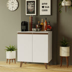 Mueble Estación de Café 70 cm 2 Puertas Blanco Reims Madesa
