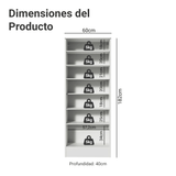 Zapatera Isis 1 Puerta Blanco