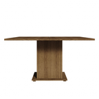 Conjunto de Comedor 8 Sillas Marrón/Imperial Leila Madesa