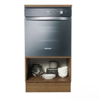 Gabinete Bajo para Horno 60 cm 1 Puerta Marrón Glamy Madesa