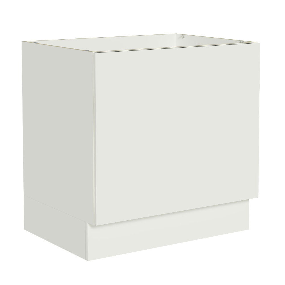 Gabinete Bajo para Horno de Empotrar 80 cm Sin Encimera Blanco Agata, Glamy y Lux Madesa
