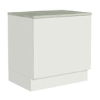 Gabinete Bajo para Horno de Empotrar 80 cm Blanco Agata, Glamy y Lux Madesa