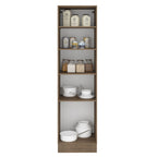 Despensero 60 cm 3 Puertas Marrón/Negro Glamy Madesa