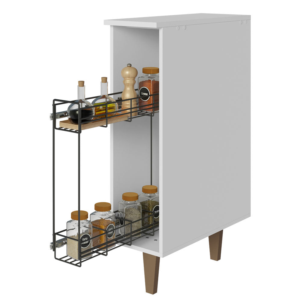 Especiero de Cocina 20 cm Blanco Reims Madesa