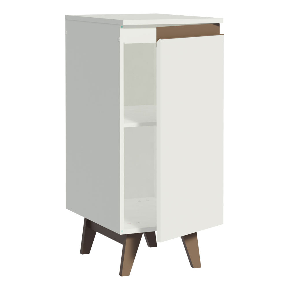 Gabinete Bajo 35 cm 1 Puerta Blanco Reims Madesa
