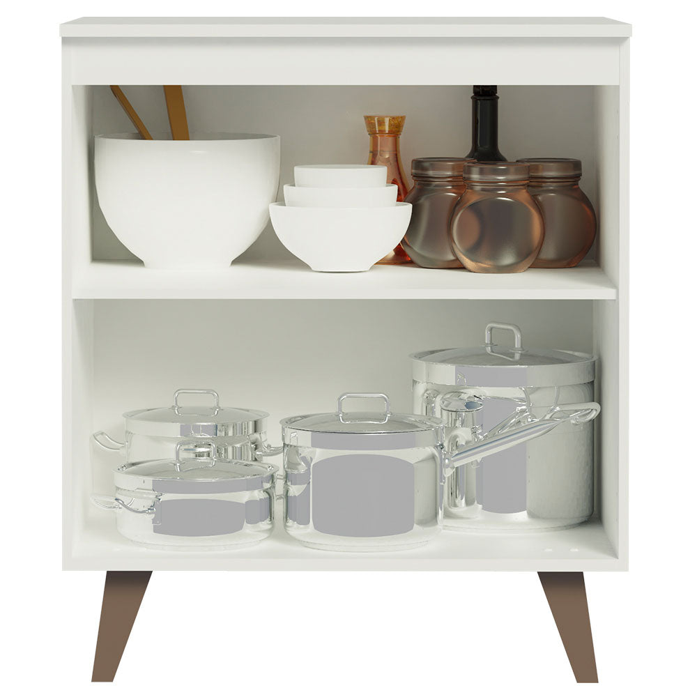 Gabinete Bajo 70 cm 2 Puertas Blanco Reims Madesa