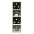 Alacena Porta Botellas 100% MDF 4 Nichos Blanco Acordes Madesa