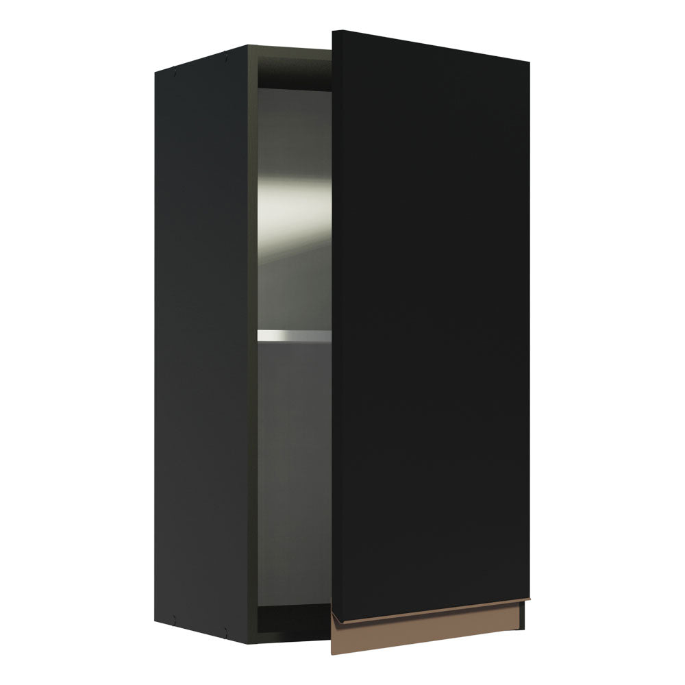 Gabinete Superior 35 cm 1 Puerta Negro Reims Madesa