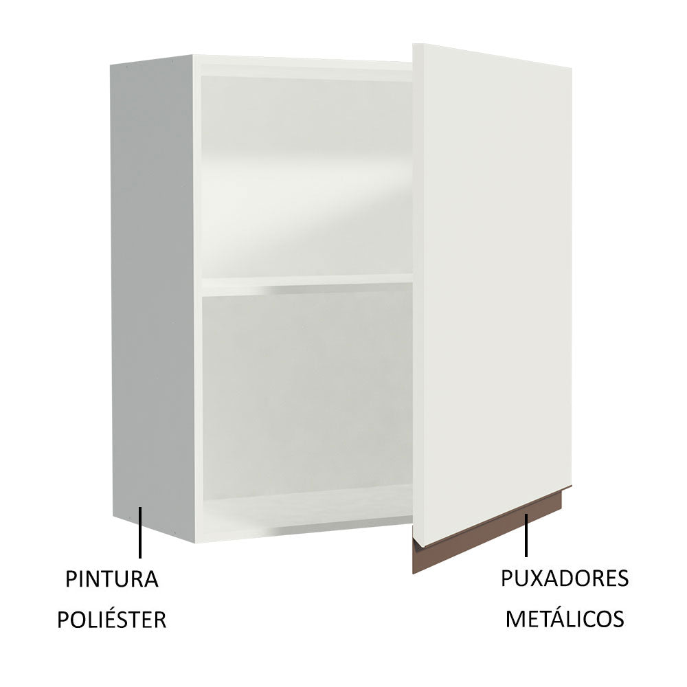 Gabinete Superior 60 cm 1 Puerta Blanco Reims Madesa