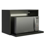 Gabinete Superior para Horno 60 cm Negro Madesa