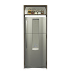 Mueble para Refrigerador 1 Puerta Marrón/Negro Glamy Madesa