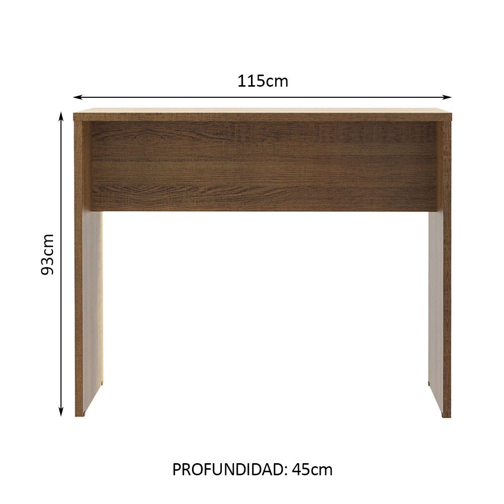 Barra de Cocina 115 cm Marrón Lux, Glamy y Agata Madesa