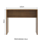 Barra de Cocina 115 cm Marrón Lux, Glamy y Agata Madesa