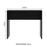 Barra para Cocina Madesa 115 cm Negro