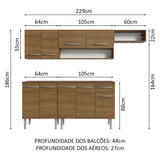 Cocina Integral Emilly 229cm 13