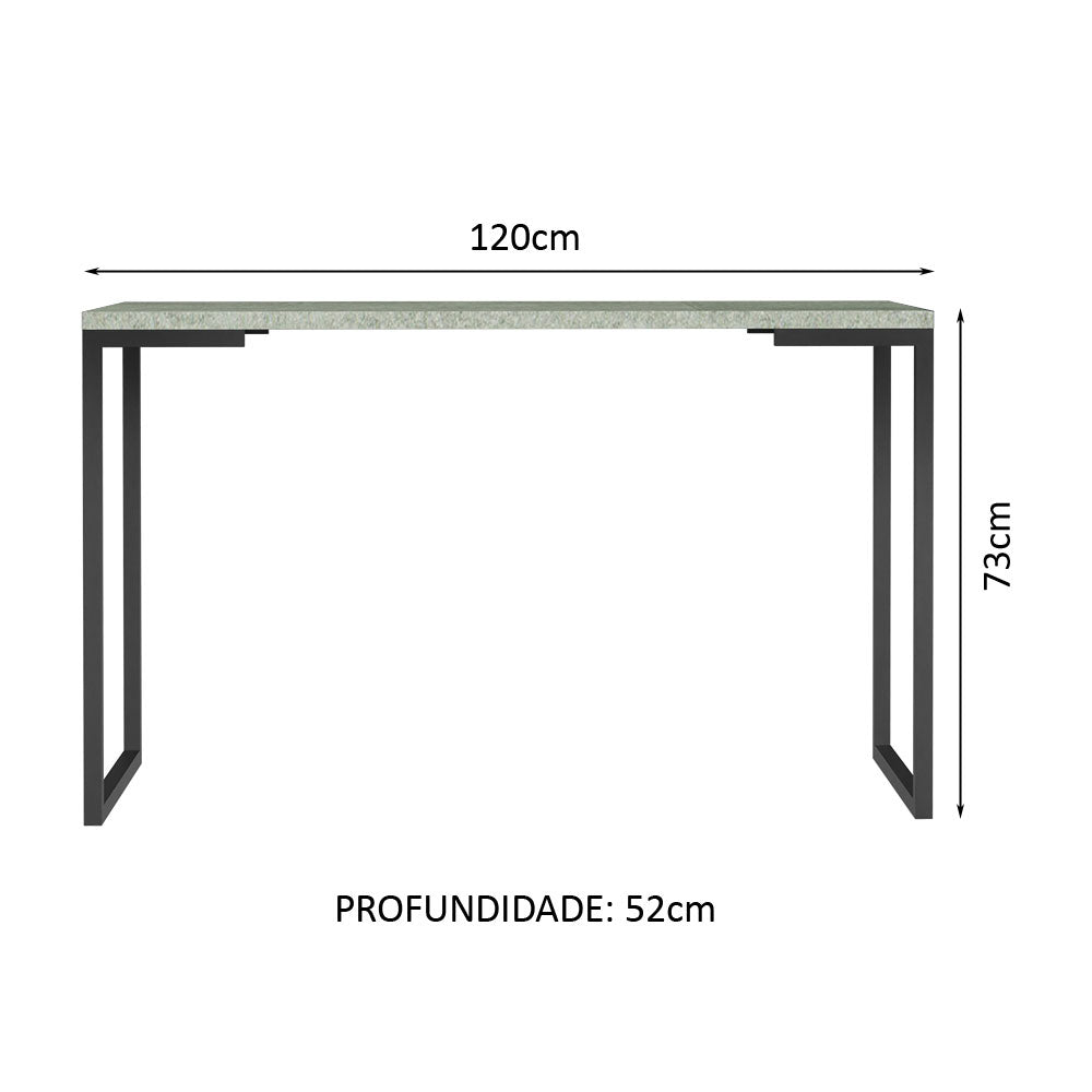 Kit Escritorio Industrial y Cajonero Blanco Madesa