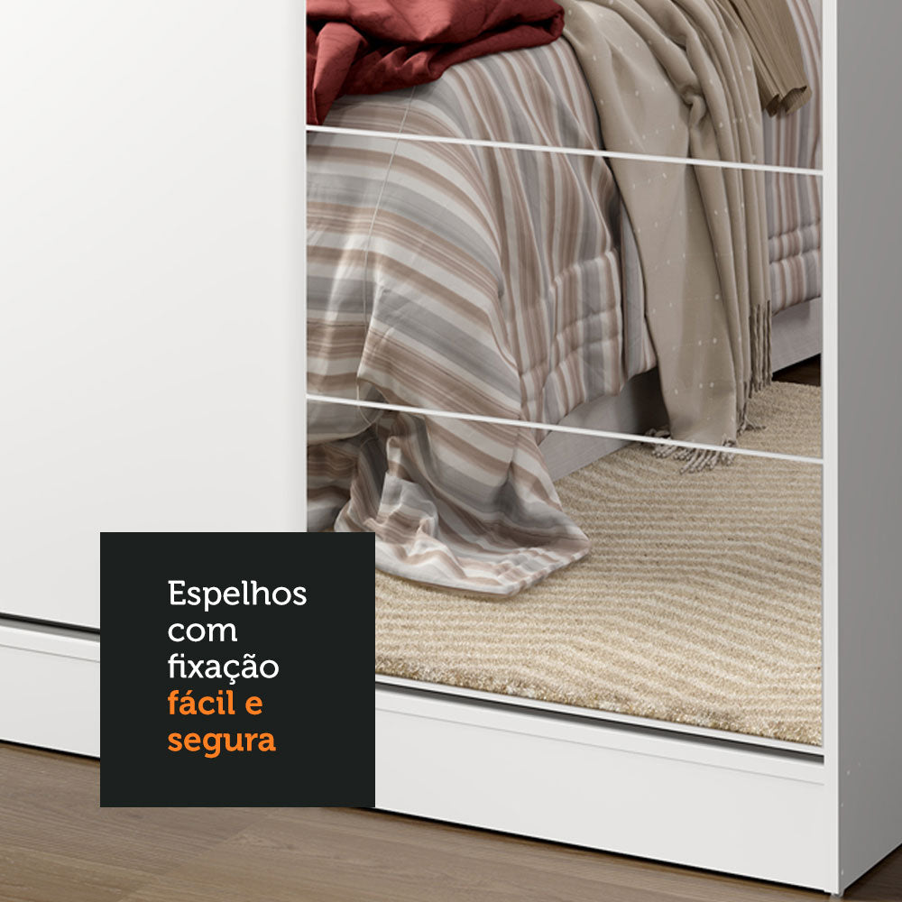 Kit 6 Espejos para Clóset 26,2 x 58,5 cm Madesa