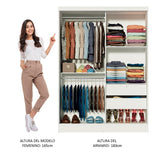 Closet Luke Madesa 2 Puertas Corredizas