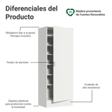 Zapatera Isis 1 Puerta Blanco