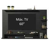 Panel para TV Hasta 60 Pulgadas Alfa Negro