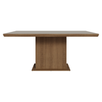 Mesa de Comedor 160 cm Marrón/Crema Madesa