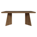 Mesa de Comedor 160 cm Marrón Madesa