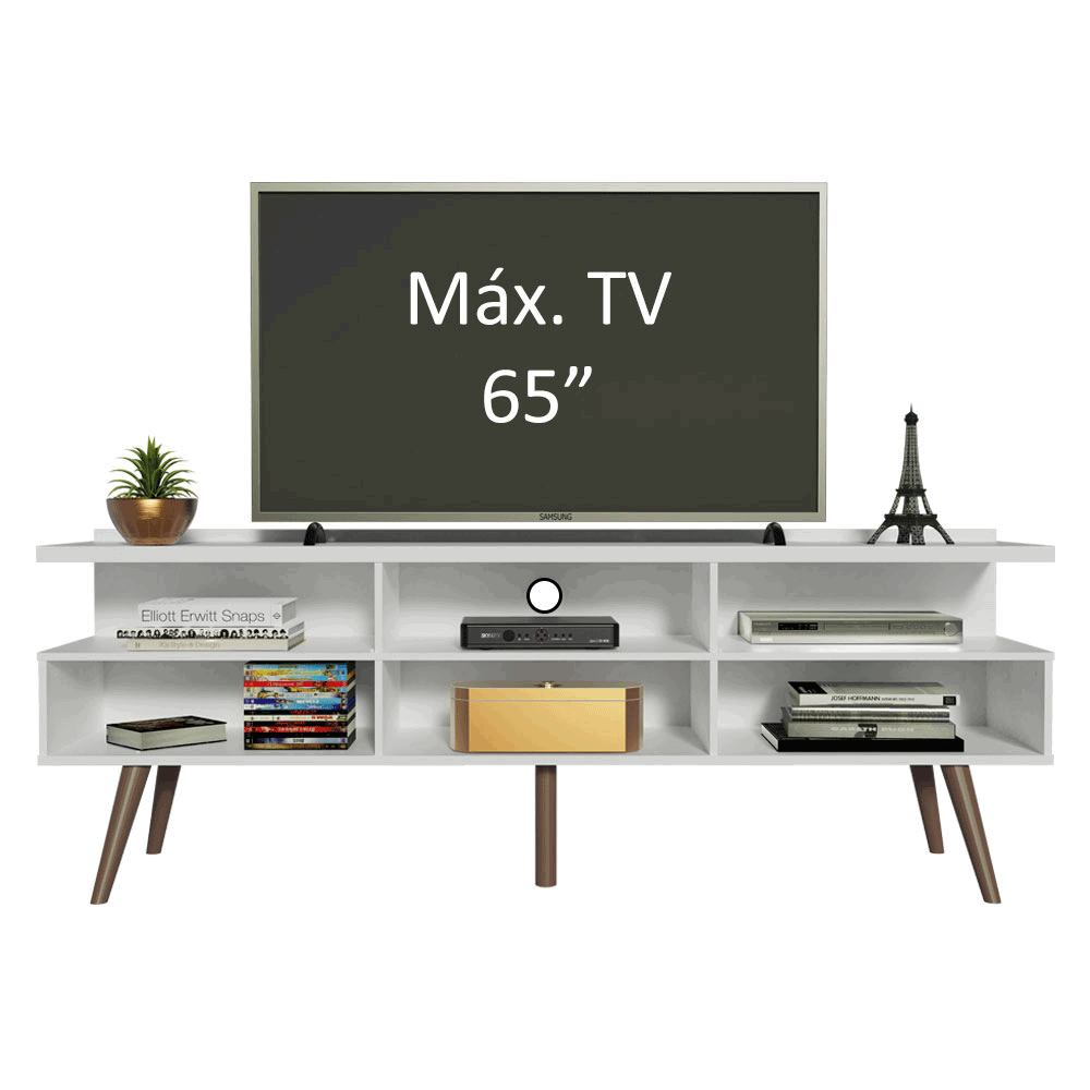 Mueble para TV Hasta 65'' Blanco Londres