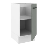 Gabinete Bajo 40 x 60 cm 1 Puerta (Sin Encimera) Agata Blanco/Gris