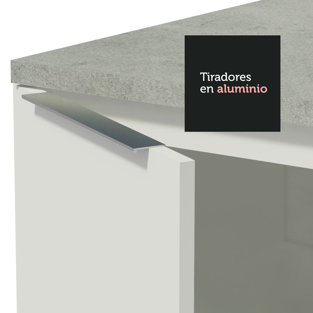 Gabinete Bajo 60 cm 1 Puerta Blanco Stella Madesa