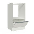 Gabinete Bajo para Horno 60 cm 1 Puerta Sin Encimera Blanco Glamy Madesa