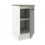 Gabinete Bajo 40 cm 1 Puerta Blanco/Gris Agata Madesa