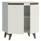 Gabinete Bajo 70 cm 2 Puertas Blanco Reims Madesa