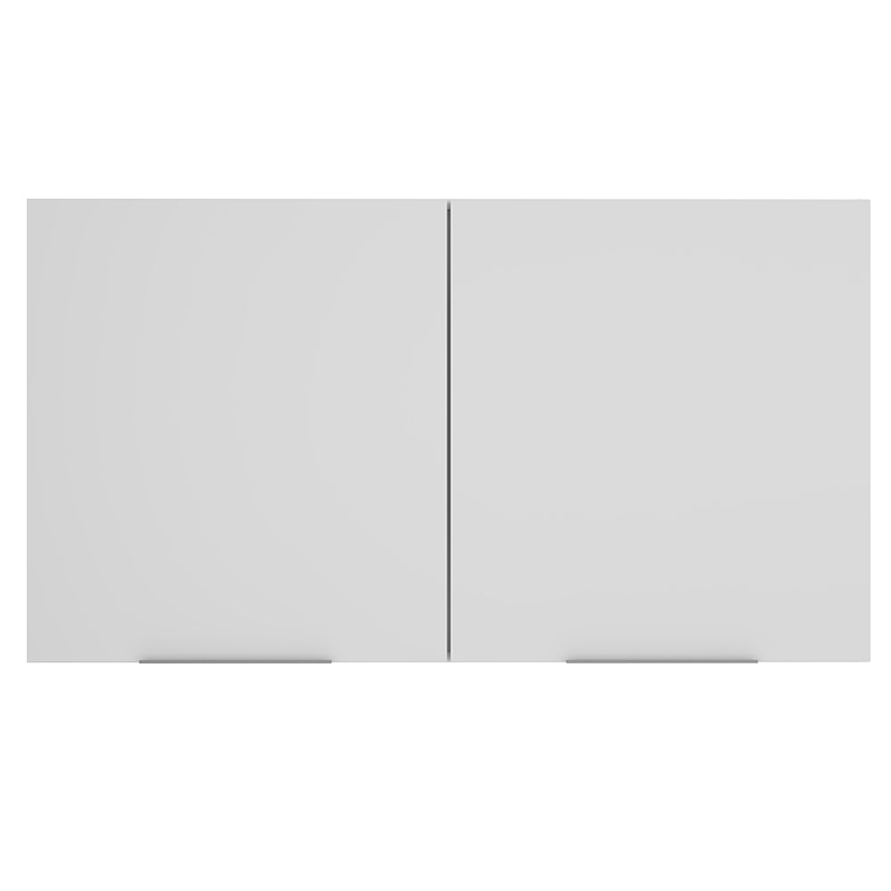 Gabinete Superior 120 cm 2 Puertas Marrón/Blanco Stella Madesa