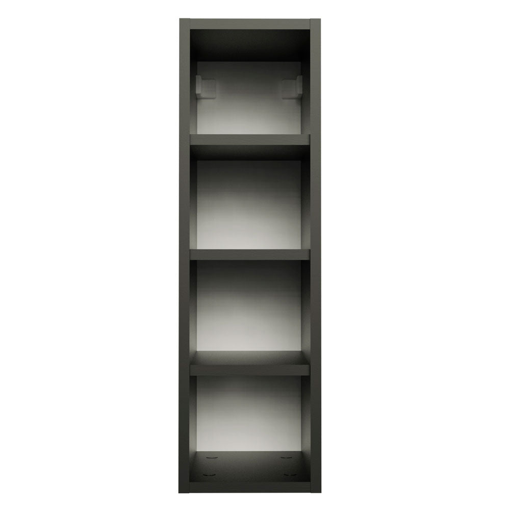 Gabinete Superior Botellero 20 cm Negro Glamy, Lux, Agata, Stella y Reims Madesa