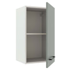 Gabinete Superior 40 cm 1 Puerta Blanco/Gris Agata Madesa