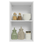 Gabinete Superior 40 cm 1 Puerta Blanco/Verde Vik Madesa