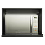 Gabinete Superior para Horno 60 cm Negro Madesa