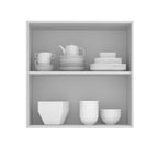 Gabinete Superior 70 cm 2 Puertas Blanco Stella Madesa