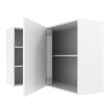 Gabinete Superior de Esquina Agata 1 Puerta para línea de 60 cm de profundidad Blanco