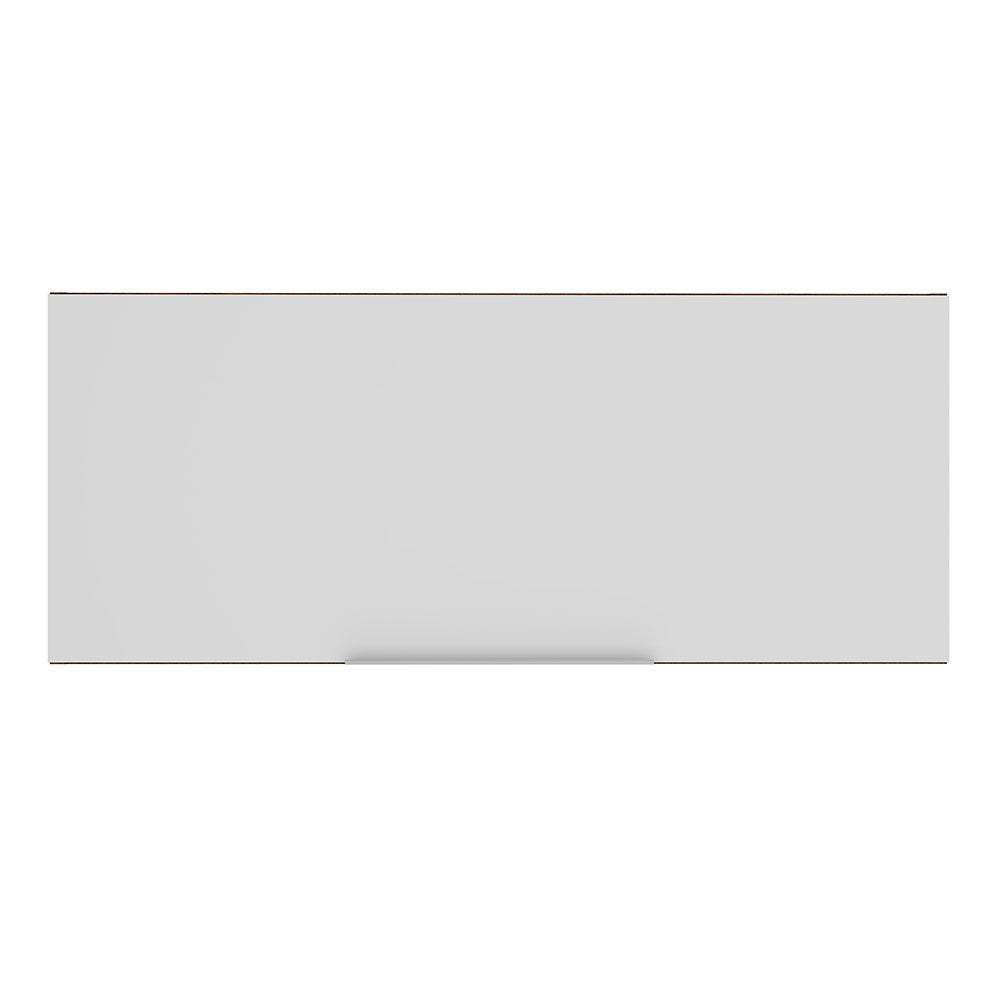 Gabinete Superior 80 cm 1 Puerta Abatible Marrón/Blanco Stella Madesa