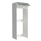 Mueble para Refrigerador 1 Puerta Blanco/Gris Agata Madesa