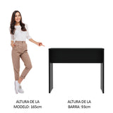 Barra para Cocina Madesa 115 cm Negro